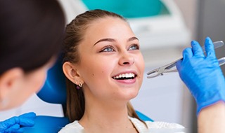 a patient preparing to undergo tooth extractions