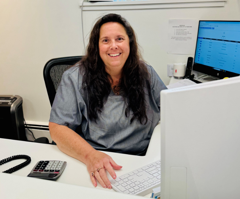 Burling dental insurance and financing coordinator Theresa