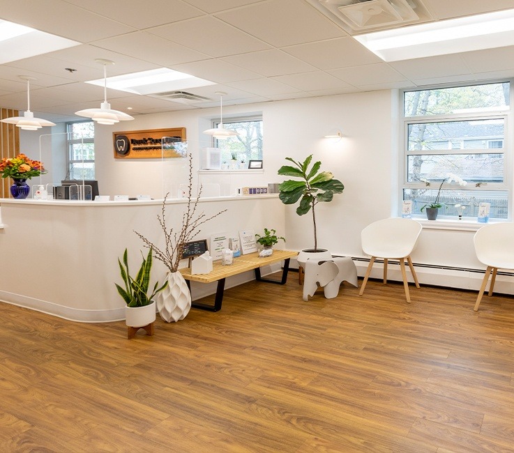 Derek Song, DMD dental exam room