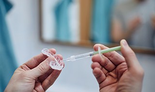 Professional whitening gets faster results than possible with over-the-counter products